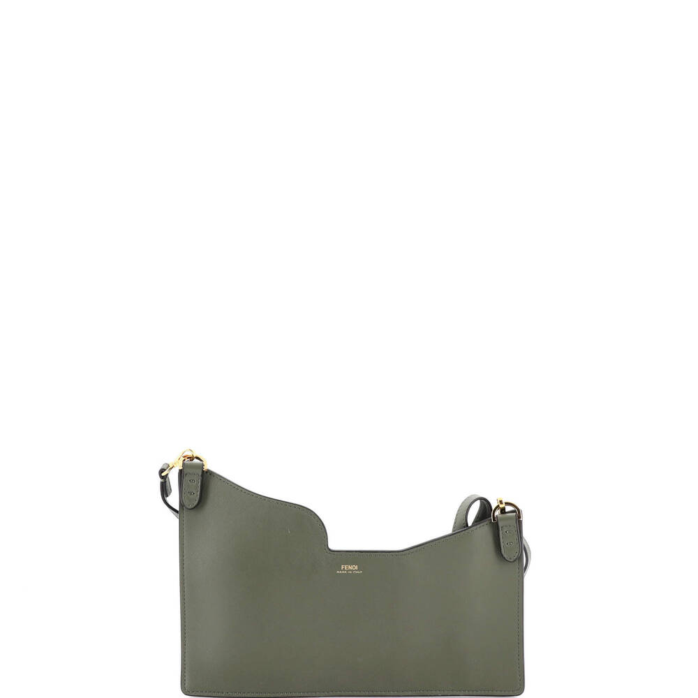 Fendi Mini Bustine 3 Pockets Crossbody Bag Leather - Picture 3 of 7